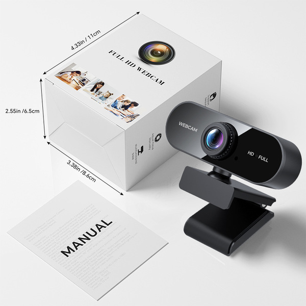 Q8 HD Webcam | 1080p | 5MP | Built-in Mic (Pre-Order Only)
